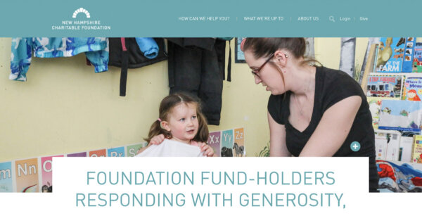 A screen capture of the nhcf.org website article