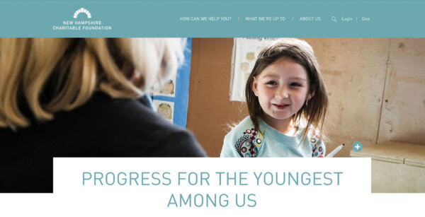 A screen capture of the nhcf.org website article