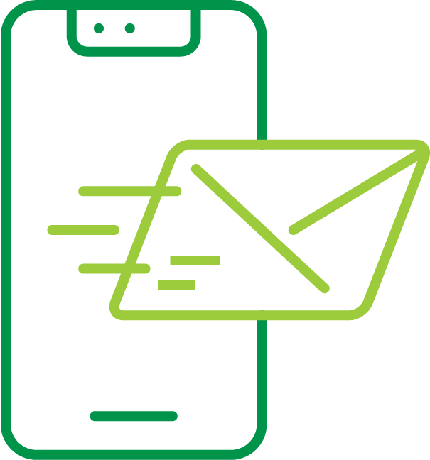 e-news sign-up icon